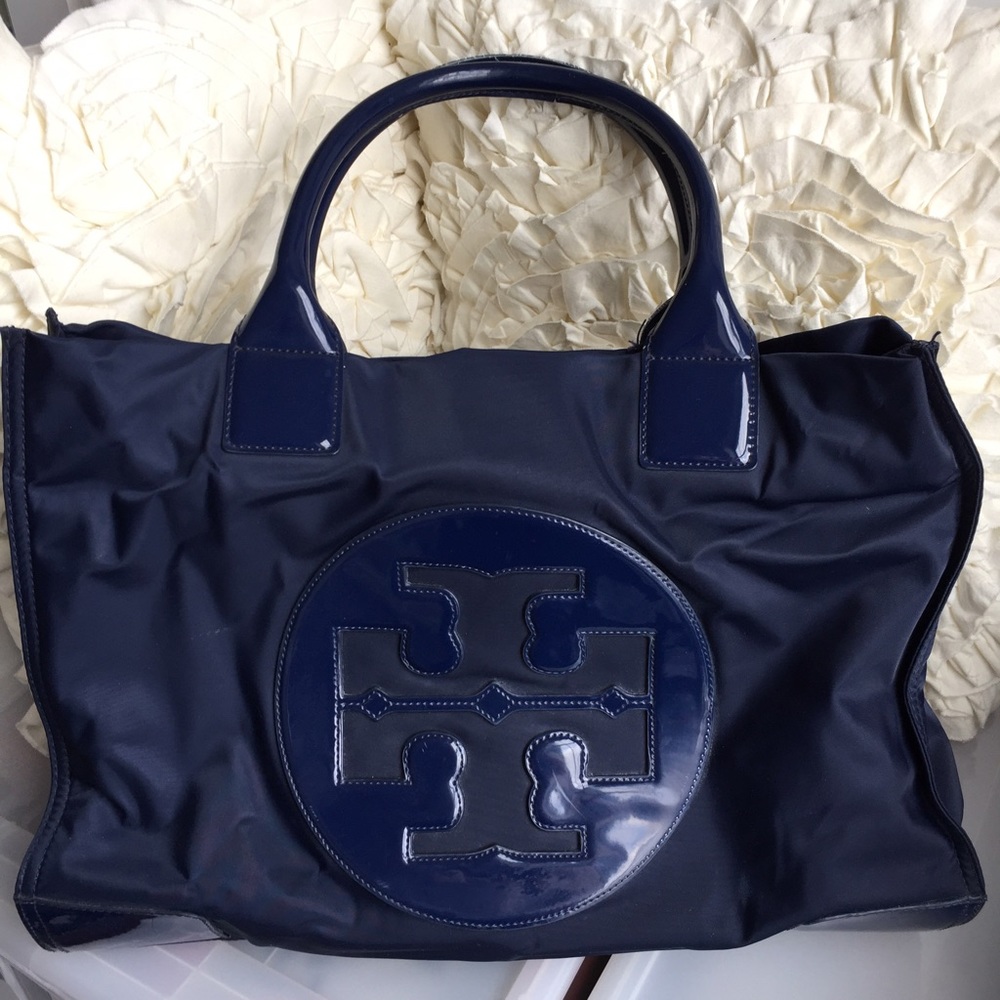 TORY BURCH | Navy Blue Ella Tote